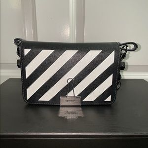 Off-white Diag Mini Flap Bag